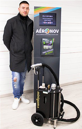 1000ème machine d'aérogommage AERO-NOV