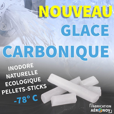 Nettoyage industriel à la glace carbonique AERO-NOV