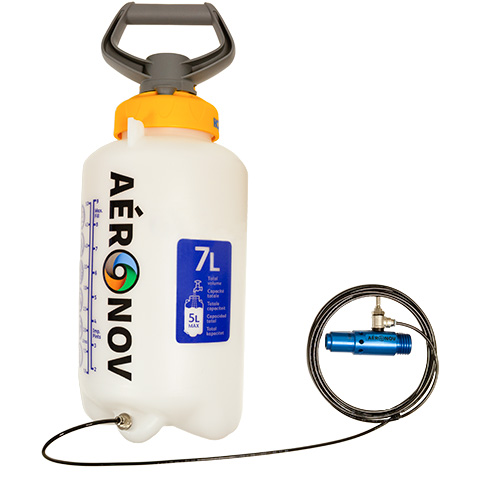 Découvrez le réservoir autonome d'hydrogommage AERO-NOV