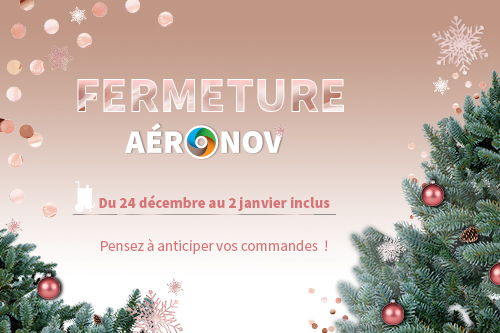 AERO-NOV - Fermeture de fin d'année 2021