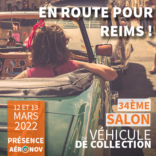 Salon du Véhicule de Collection 2022 à Reims avec Aero-Nov !