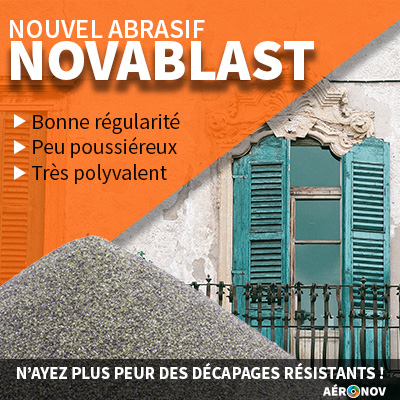 Découvrez NOVABLAST, le Nouvel Abrasif d'Aérogommage !