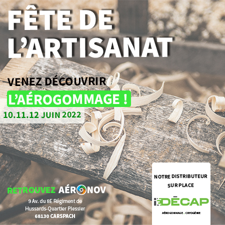 Fête de l'artisanat 2022 en Alsace avec AERO-NOV !