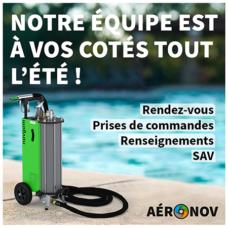 AERO-NOV Équipements reste ouvert tout l'été !