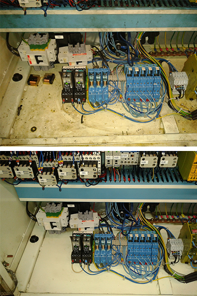 Comment nettoyer boîtiers et armoires électriques ? Par cryogénie !