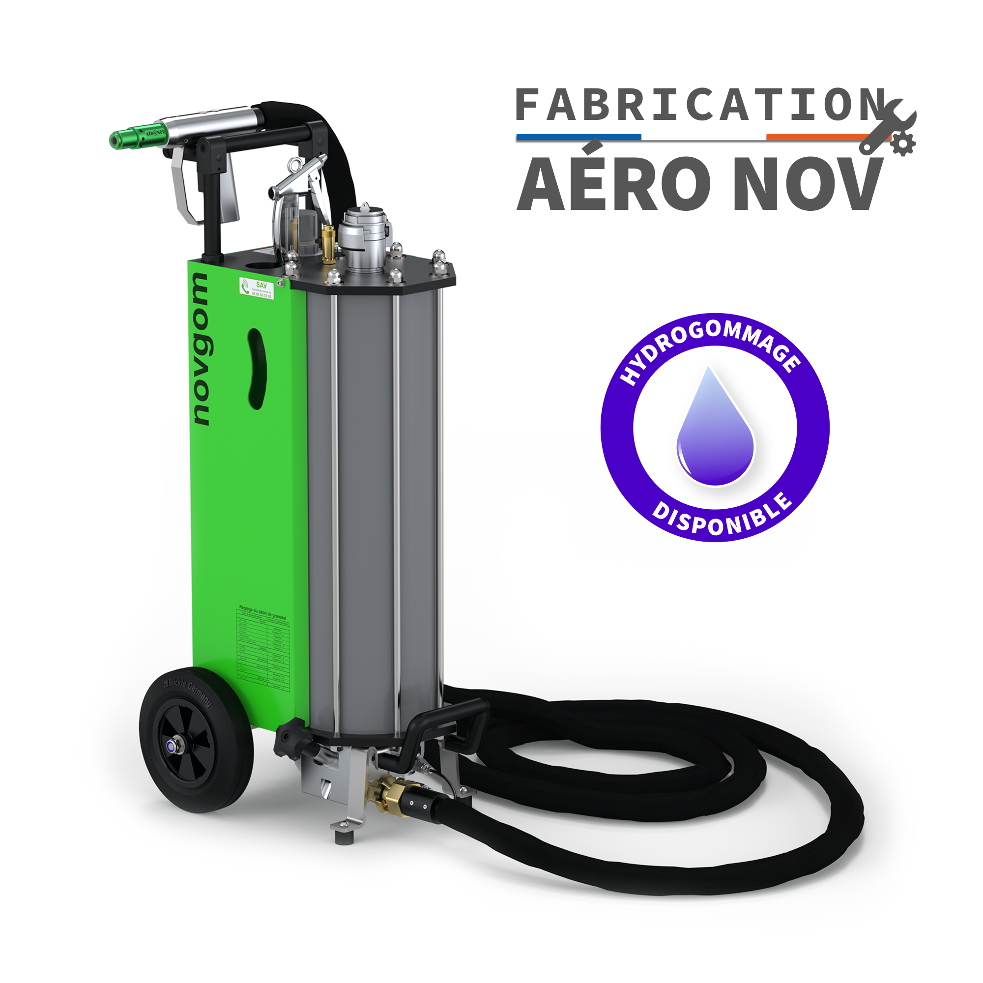 A�rogommeuse NOVGOM - Avantages et Utilisations
