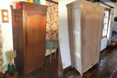 Décapage de meubles anciens pour les relooker