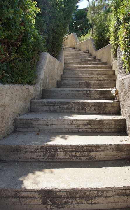 Escalier en pierre