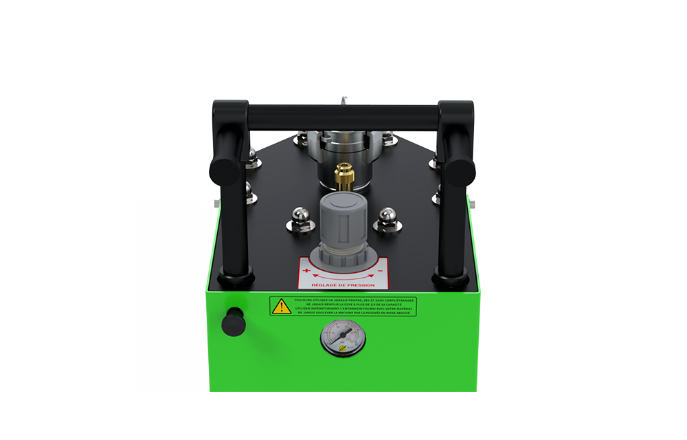 Aerogommeuse portative 8 litres : Devis sur Techni-Contact - Aérogommeuse