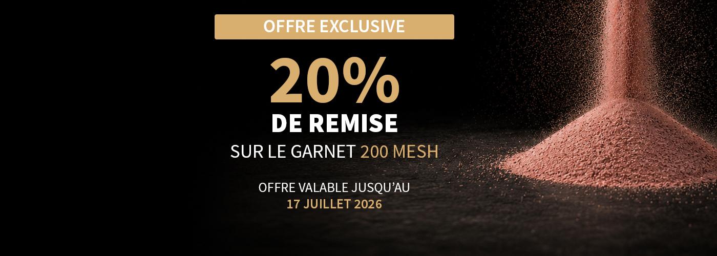 Promotion Garnet 200 Mesh