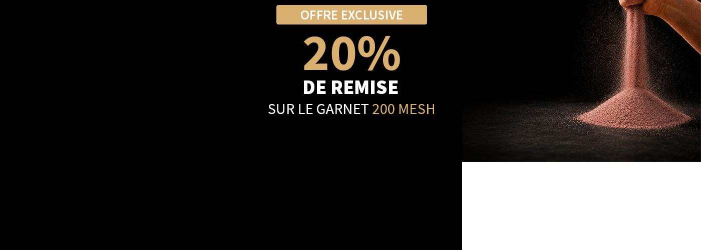 Promotion Garnet 200 Mesh