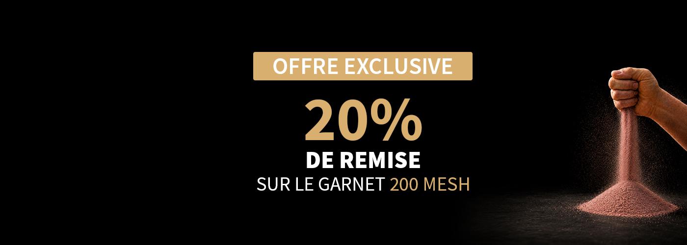 Promotion Garnet 200 Mesh