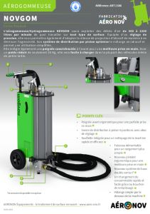 A�rogommeuse NOVGOM - AERO-NOV