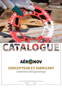 Catalogue Aérogommage