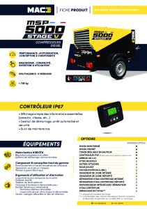 Compresseur MAC3 MSP 5000 - Aero-Nov