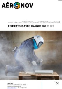 Casque d'arogommage K80 - Aero-Nov