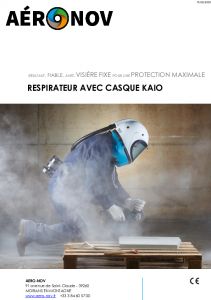 Respirateur avec casque KAIO - Aero-Nov
