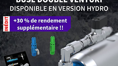 Buse de Sablage Double Venturi Hydro pour Travaux dArogommage