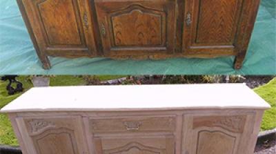 Comment dcaper des meubles anciens en bois par arogommage ?