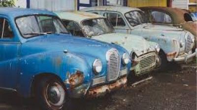 L'arogommage pour restaurer de vieilles autos