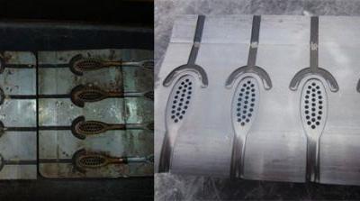 Nettoyage de moules d'injection - Aerogommage