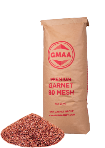 Abrasif Garnet 200 Mesh 20 Kg - Pour Sableuse Mobile, Recyclable Jusqu'à 10x - Sans Métaux Lourds, Peu De Poussière - 7